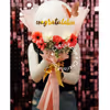 The Pink glow bouquet is specially designed to welcome girl baby