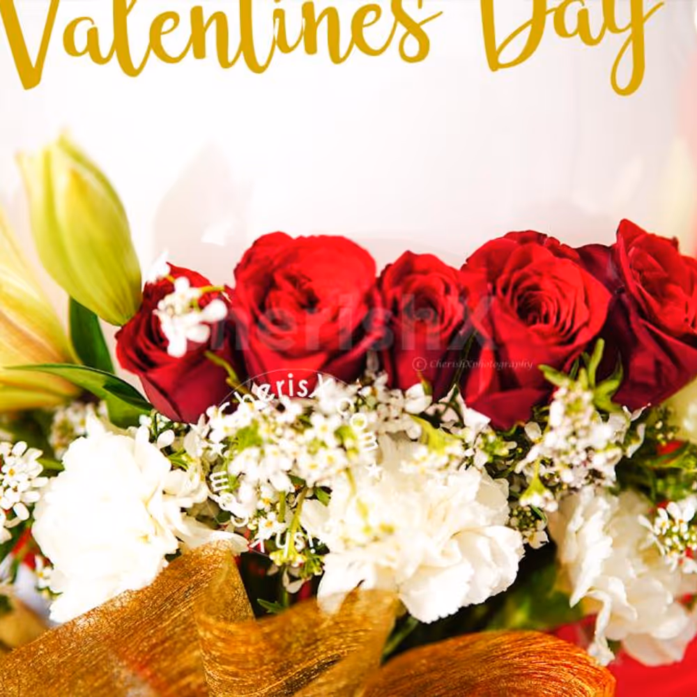 The roses symbolise love and passion for your loved ones