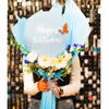 The blue charm birthday bouquet will instil the best memories and happiness for the day