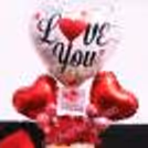 Celebrate your Valentine's Day perfectly with this charming White & Red Colored Rose Day Bucket!