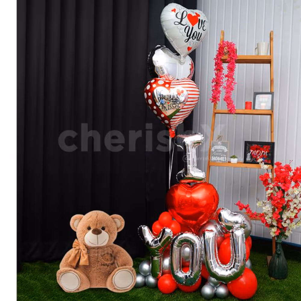 The cute teddy of 2ft will be the best hug partner for your loved one