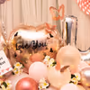 The heart shape of balloon foil is a beautiful attraction your partner will love at first sight