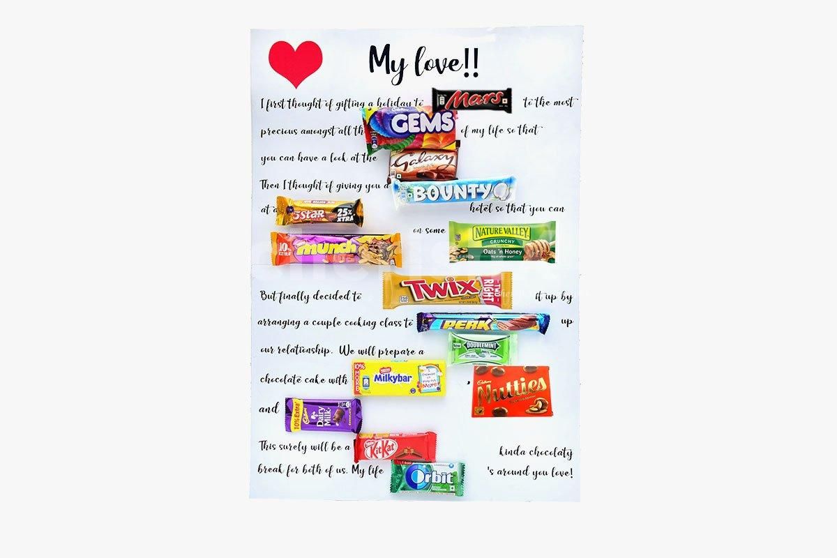 The chocolate love letter is an experience you cannot find elsewhere