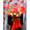 The Love You Red Flower Balloon Bouquet will make a great and lasting impression.