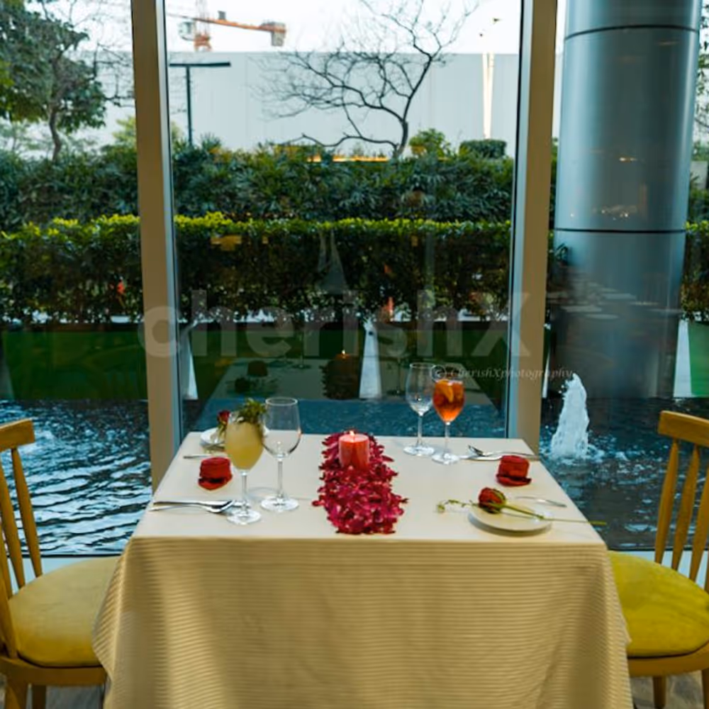 A glass of mocktail is especially refreshing and relishing