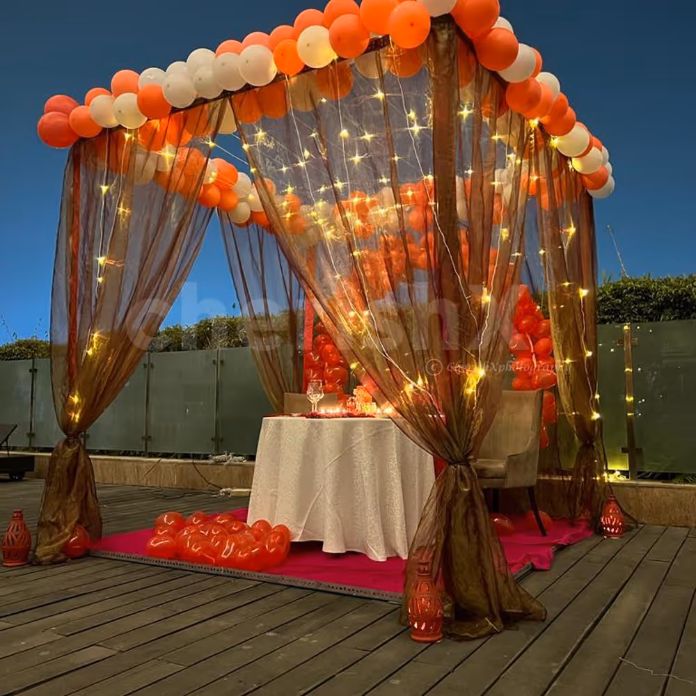 This valentine's at Poolside cabana enjoy a perfect evening of meals and music