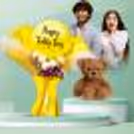 Make Teddy Day extra special with a thoughtful teddy gift hamper.