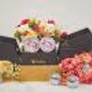 Couple Mugs Flower Hamper — photo 2