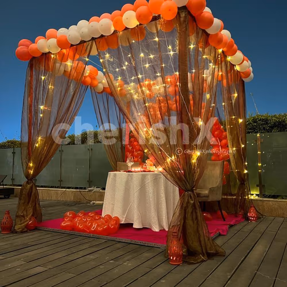 This valentine's at Poolside cabana enjoy a perfect evening of meals and music