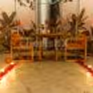 Enjoy the specially decorated area for couples at L'osteria Bella