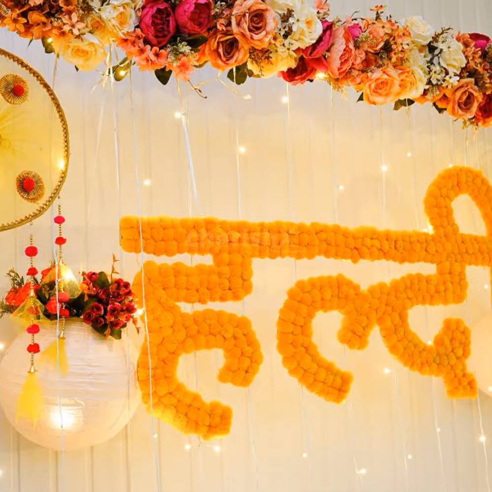 Its time to enjoy Haldi in the most extravagant setup by CherishX