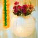The floral décor mehndi setup is special for its loud but elegant intricacies