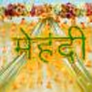 The lotus pots add positive and pure vibes to your mehndi celebration