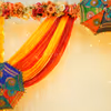 The mehndi or haldi celebration cannot be simple if you have the umbrella décor