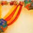 The mehndi or haldi celebration cannot be simple if you have the umbrella décor