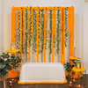 The garlands are an appealing addition to wedding ceremonies