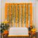 The garlands are an appealing addition to wedding ceremonies
