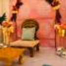 The Boho theme with flowers sets a refreshing and soothing vibe