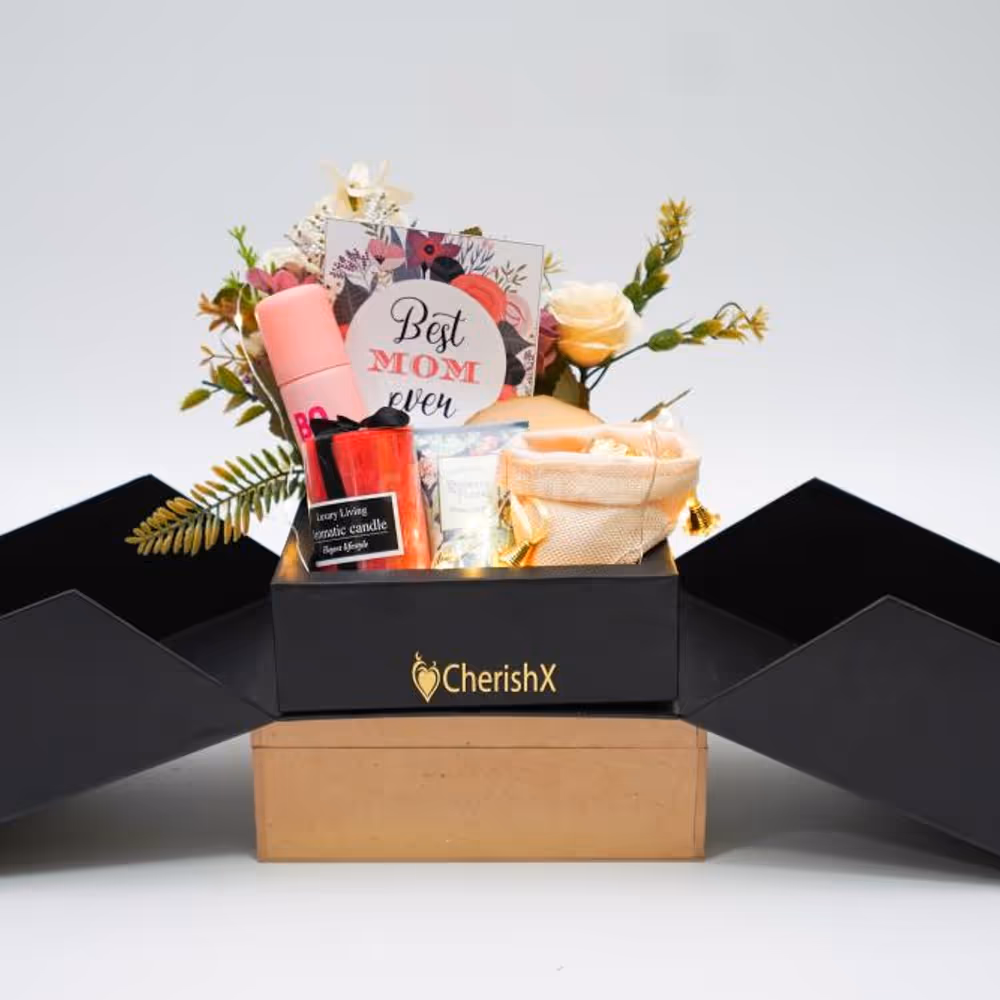 Moms are extraordinary and this hamper will make them feel more special and appreciated