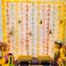 Click endless pictures of the Haldi and Mehndi ceremonies with vibrant and colourful hangings and backdrop decoration