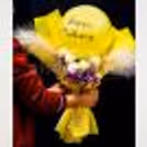 The Yellow and Purple colour combination creates a bright and cheery combination