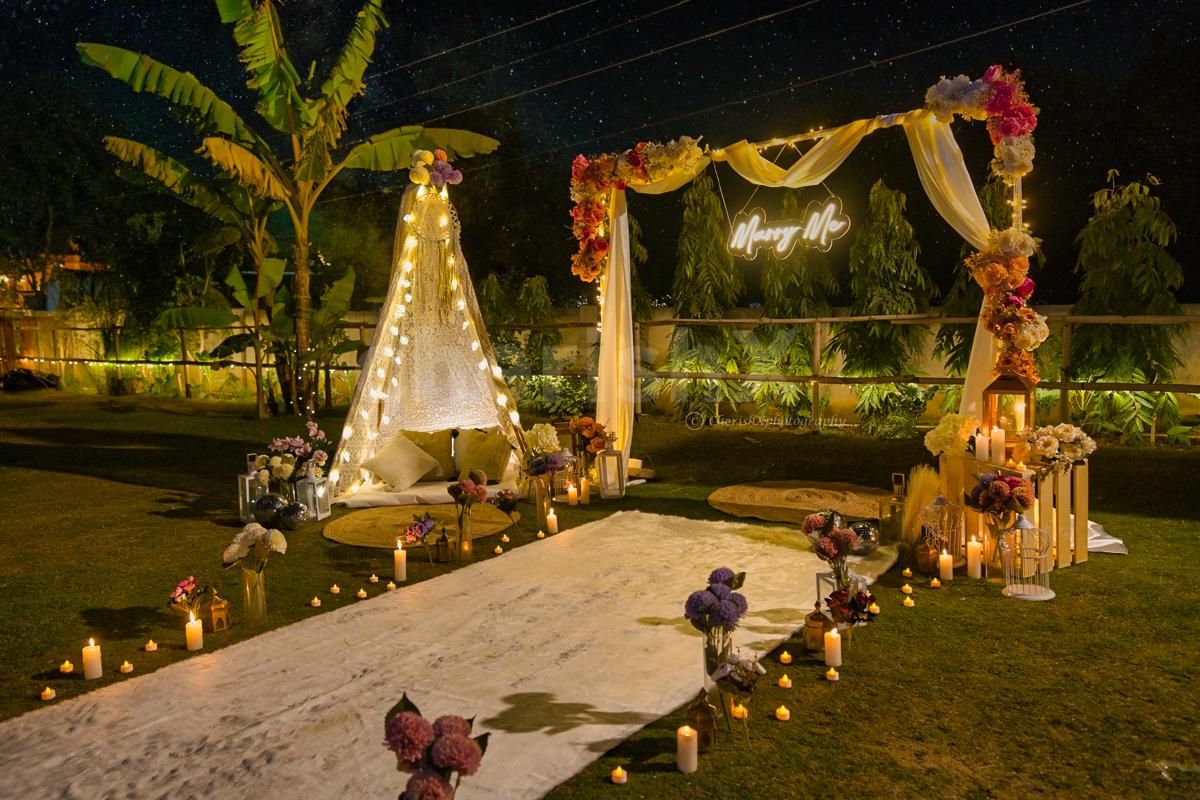 Fairy tales come true with our special Boho setup personalised for your big occasion