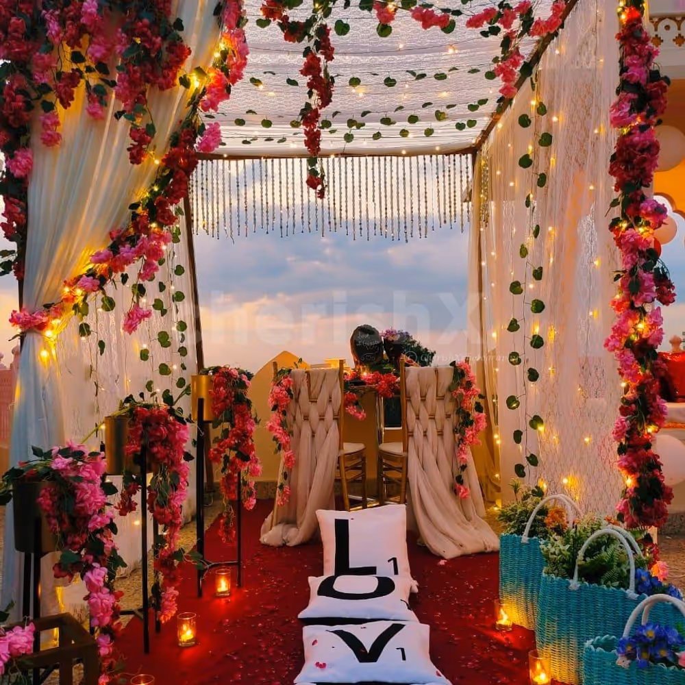 The gazebo garden is the best wonderland for celebrating any occasion