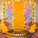 Elephant Theme Colourful Haldi Decor