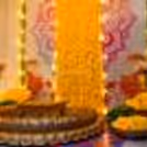 You will love the sight of flowers placed in beautiful pots in the setup