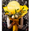 Our yellow flower bouquet for mother’s day will refresh the atmosphere and add a spark of joy