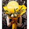 Our yellow flower bouquet for mother’s day will refresh the atmosphere and add a spark of joy
