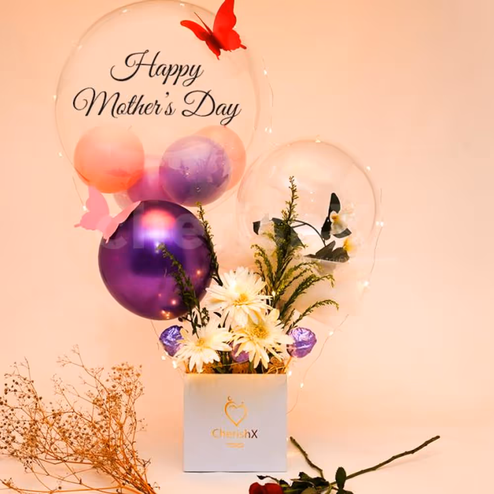 The chrome balloons added to the bucket make it absolutely impressive