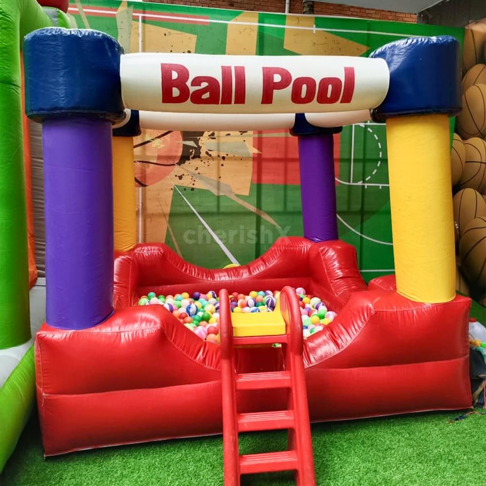 The fun activity of ball pool with slider is a super fun activity to create a memorable experience