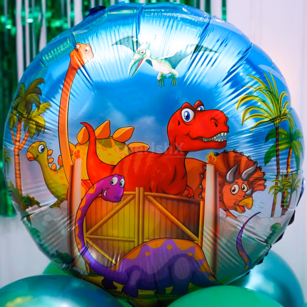 The colourful balloon background will be an amazing backdrop for pictures and party