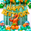 Our dinosaur-theme birthday party promises fun from the primitive world