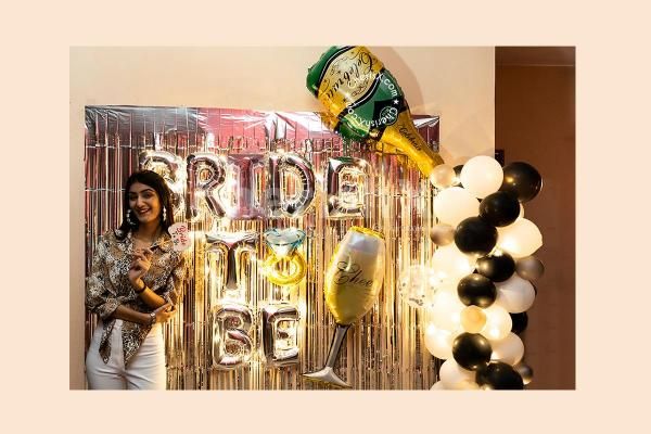 Celebrate Bachelorette with Gorgeous Silev Theme Bride-to-be Party Decor by CherishX!