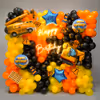 The theme foil balloons are attractive at the first sight.