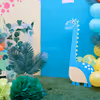 Celebrate your child’s birthday in this exotic land of dinosaur-inspired theme décor