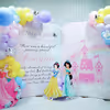 Step into a fairyland with our pastel theme princess birthday decor.