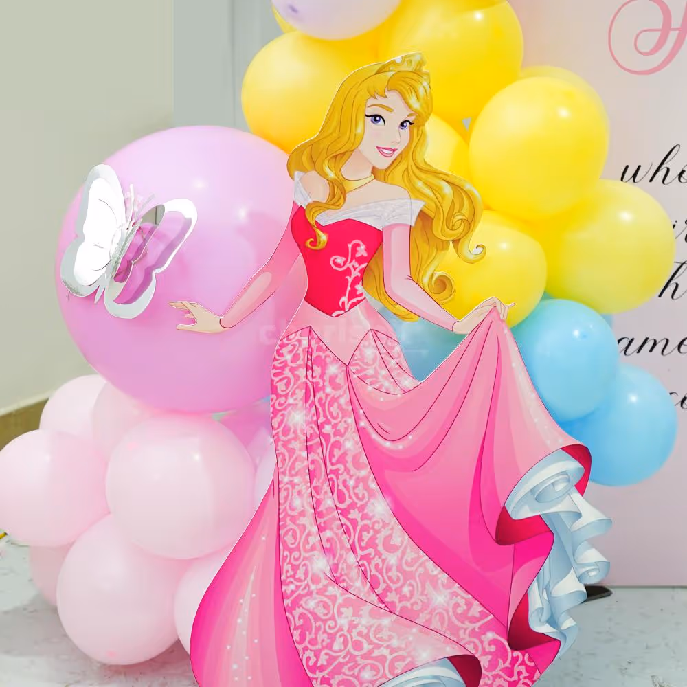 Your little princess will feel royal and special with our customised theme cutouts.