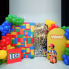 Lego-themed party decorations are a great way to create a memorable birthday party.