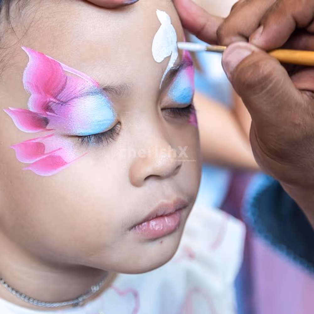 A face painting artist will add fun and amusement to your kid's birthday party