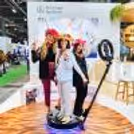 Your guests will enjoy every picture in the 360-degree selfie booth