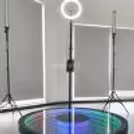 The 360-degree selfie booth will be fun for both kids and parents alike