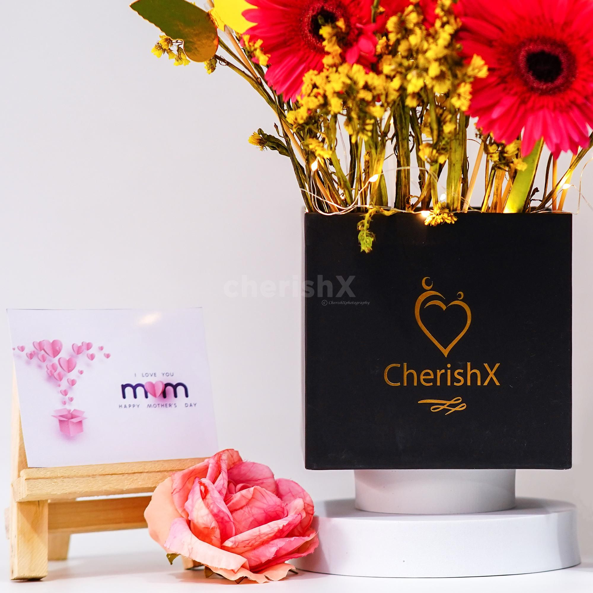 The colourful balloons decorated with special ribbons make it elegant and stylish