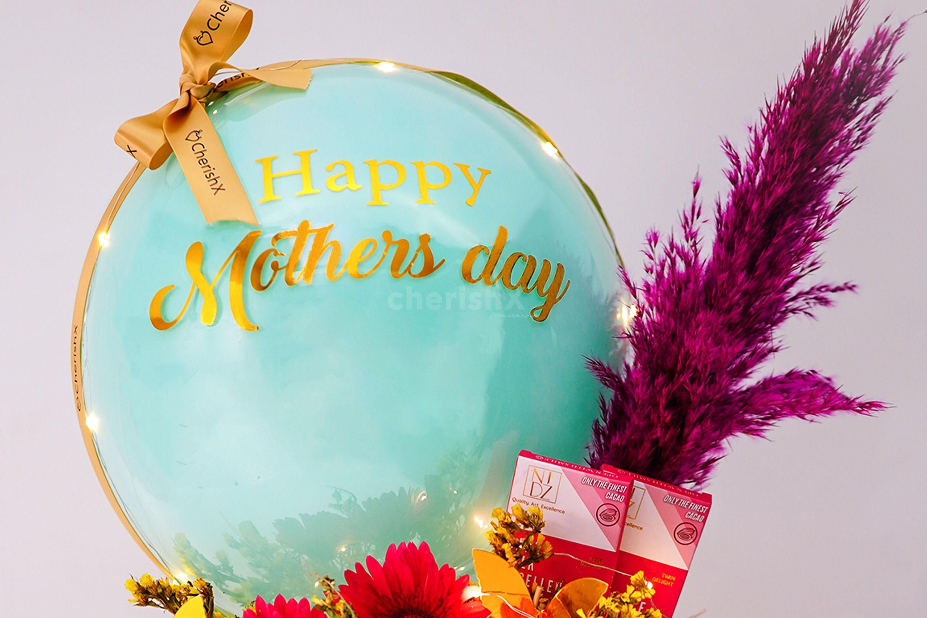 The nidz chocolate is a perfect sweet added to the bucket for the Mother’s Day present