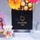 Our card in the bucket makes it personalised and warmth for your mother