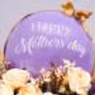 Surprise your mother with this delightful balloon and flower bouquet