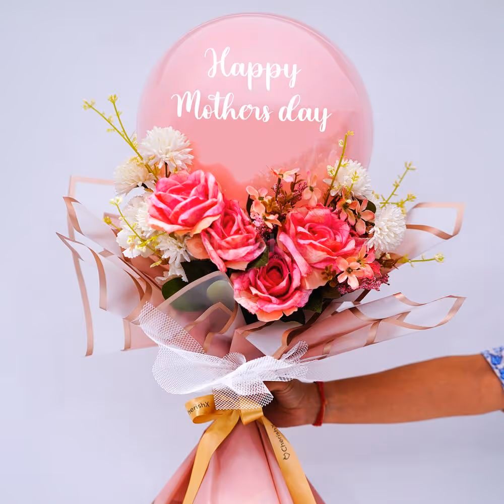 Mother’s Day means sending lots of love and the best surprise with our special balloon bouquet