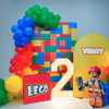Our Lego Block decor adds fun and memories of a lifetime to any Birthday Party!